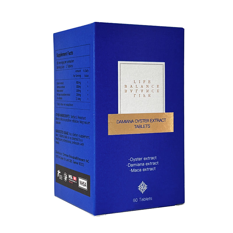 Lifebalance Damiana Oyster Essence Tablets